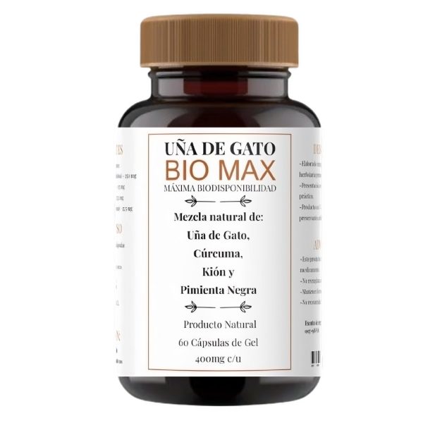 uña de gato - 60 cápsulas - 400mg